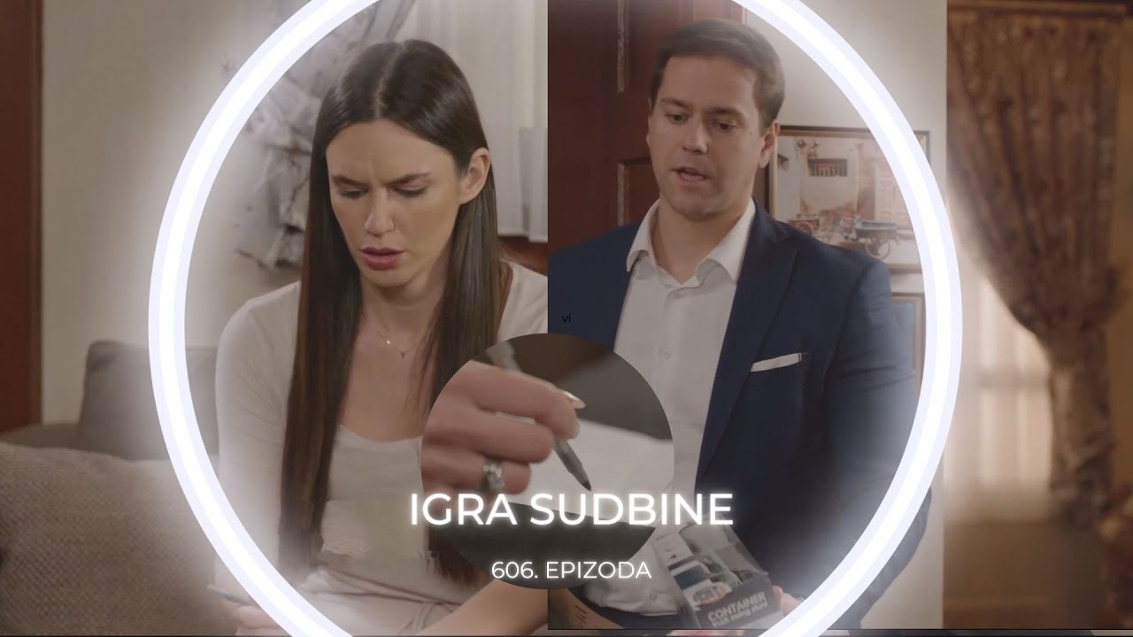 Igra sudbine 606. epizoda – Da li će  Aleksa uspeti da zaustavi Milu da potpiše razvod!? (PROMO)