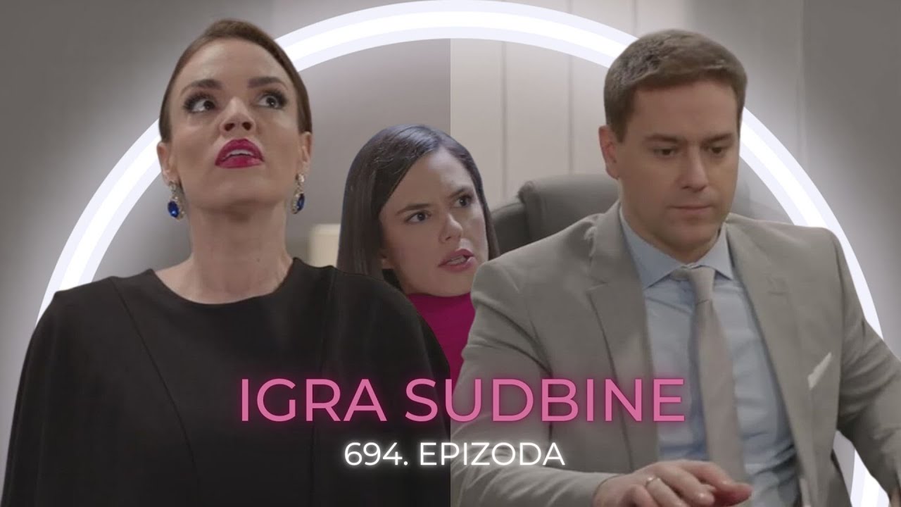 Igra sudbine 694. epizoda - Senka saznaje od Alekse da mu brak visi o koncu! (sadržaj epizode)