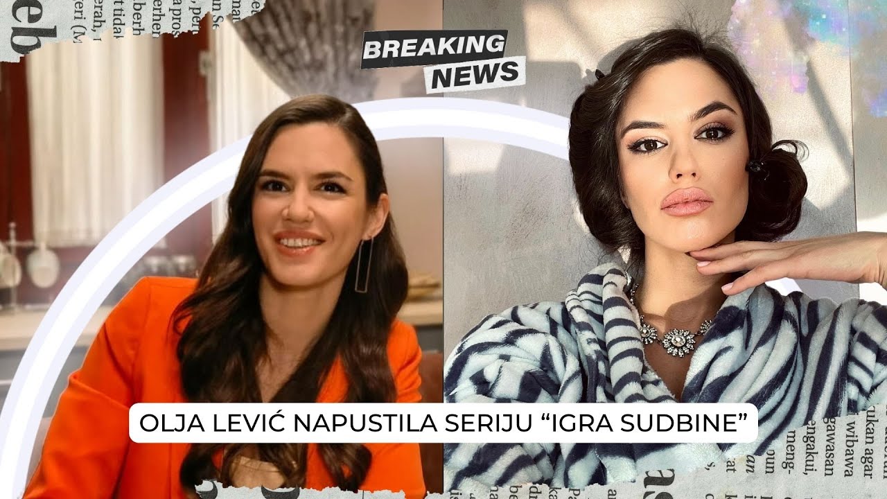 JOŠ JEDAN NEOČEKIVANI ŠOK: Olja Lević napušta seriju "Igra sudbine" | TVINEMANIA