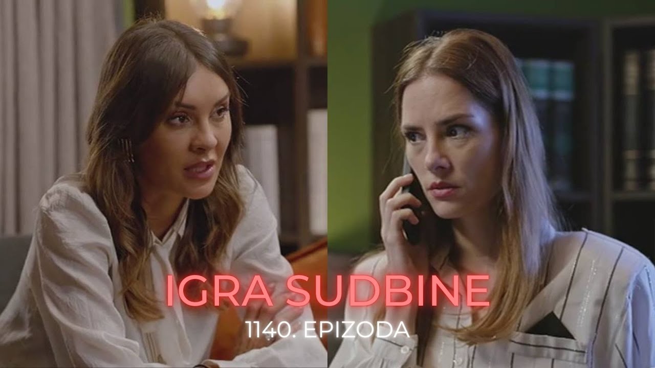 Igra sudbine 1140. epizoda - Una saznaje novosti od Andrije i odlazi na terapiju kod Milene!