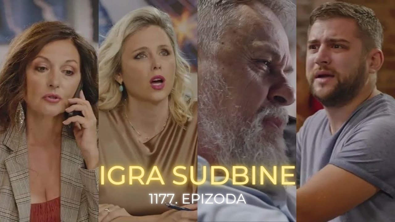 Igra sudbine 1177. epizoda - Razvod na pomolu?! Stiže šokantan mejl - ko je umro? (sadržaj epizode)