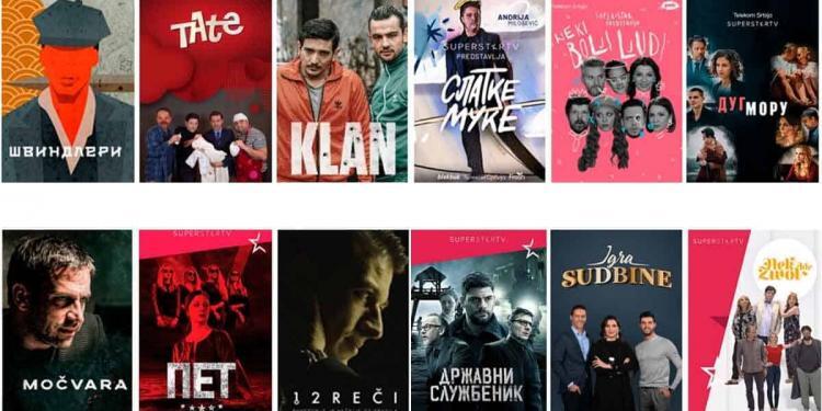 Gledajte domaće serije na Arena Cloud