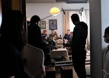 Snimanje filma Usekovanje, foto Djorjde Bajic