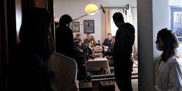 Snimanje filma Usekovanje, foto Djorjde Bajic