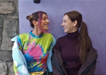 Pukotina u ledu - Andela Jovanovic i Jovana Stojiljkovic, foto Ðorde Bajic