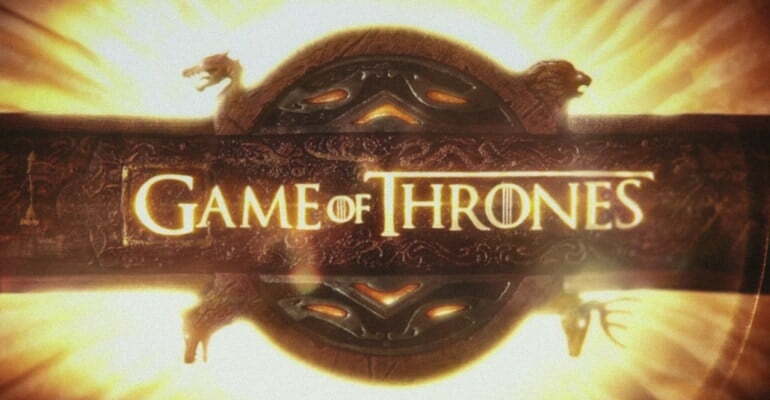 Game of Thrones title card - TVINEMANIA.RS
